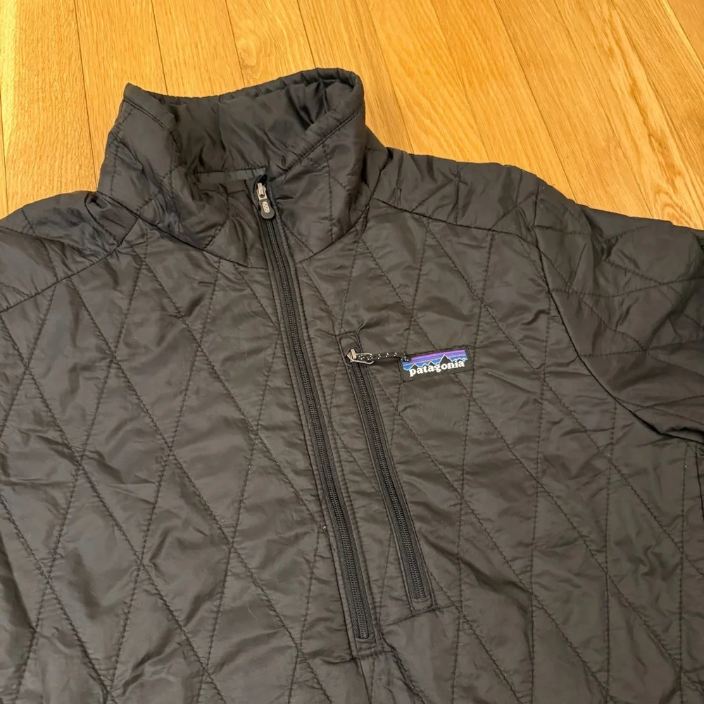 Patagonia Women's Black Nano Puff Pullover Size Medium - Picture 2 of 7